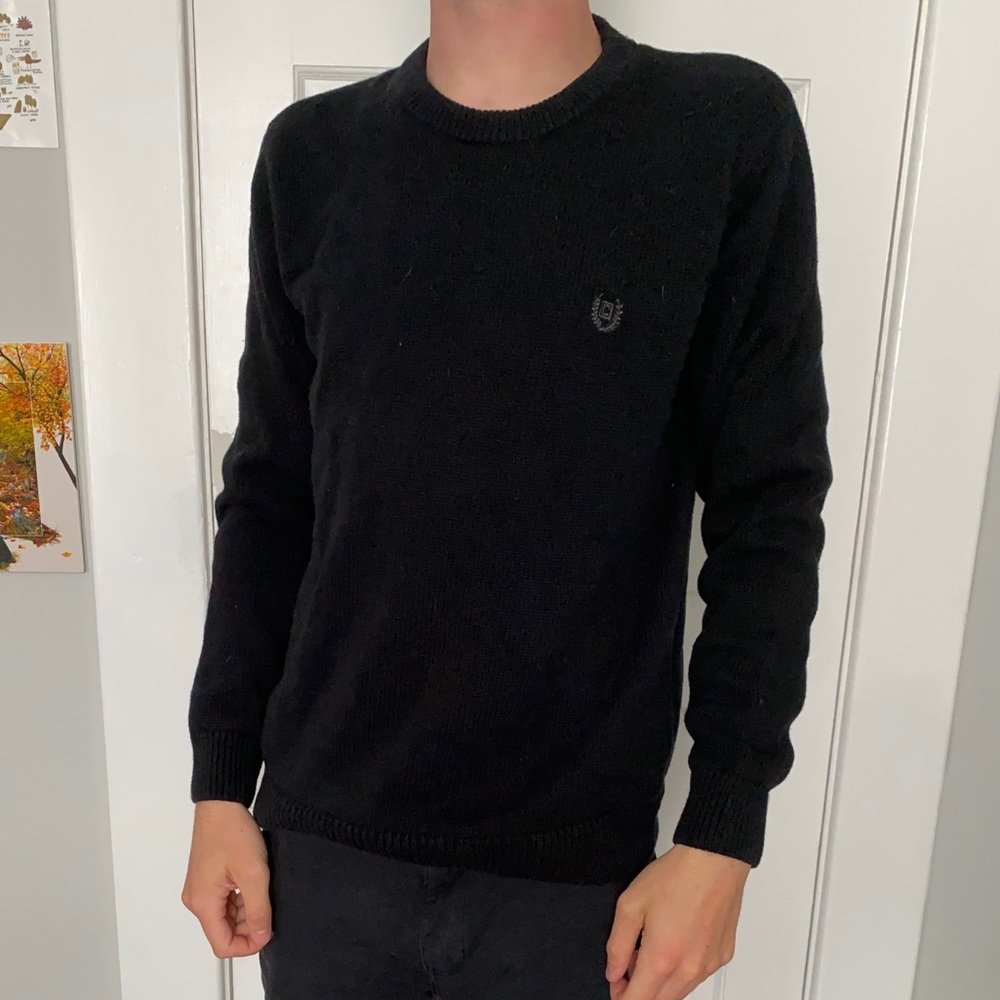 Chaps black sweater